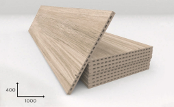 Керамогранитная плита Faveker GA20 для НФС, Ordesa Beige, 1000*400*20 мм