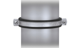 Крепежный хомут с прокладкой Sita, SitaPipe, нержавеющая сталь, М10, DN/OD 100/110 мм