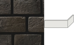 Угловой декоративный кирпич Redstone Кронштадт KR-72/U, 230*105*66 мм