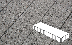 Плитка тротуарная Готика, City Granite FINERRO, Плита Б.3.П.10, Цветок Урала, 500*125*100 мм