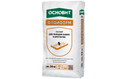 Раствор для укладки камня с одновременной расшивкой шва Основит ФЛАЙФОРМ MC30 W, 25 кг