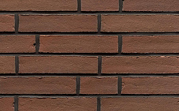 Кирпич клинкерный Muhr 03 Naturrot Wasserstrich, 240*52*52 мм