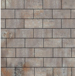 Плитка тротуарная SteinRus Севилья В.8.П.8, гладкая, ColorMix Берилл, 300*150*80 мм