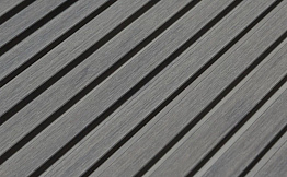 Реечная фасадная панель CM Wall Stone Grey 3000*219*26 мм