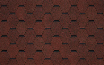 Гибкая черепица TEGOLA COMFORT, GARDA, Rosso 409