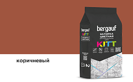 Затирка для швов Bergauf KITT коричневый, 2 кг
