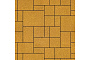 Плитка тротуарная SteinRus, Инсбрук Альпен Б.7.Псм.6, Native, желтый, толщина 60 мм