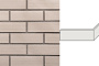Клинкерная плитка угловая King Klinker Dream House 28 Pacific Pearl RF10, 250*65*120*10 мм