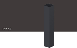 Водосточная труба Orima К9*9, RR 32 для системы D 110/85*85 мм, 1 м