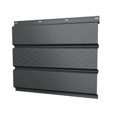 Софит Grand Line металлический центральная перфорация 0,5 Satin Matt TX с пленкой RAL 7024