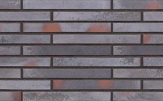 Клинкерная плитка под кирпич King Klinker KING SIZE 06 Argon wall гладкая LF, 490*52*14 мм