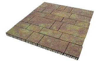 Плитка тротуарная SteinRus Инсбрук Тироль Б.4.Псм.6, Native, ColorMix Порто, толщина 60 мм
