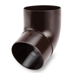 Колено Galeco 67 градусов для системы PVC D 130/100 мм, RAL 8019