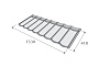 Композитная черепица рядовая Metrotile Bond Grey