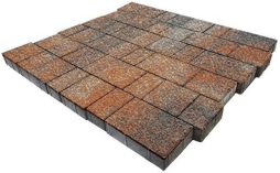 Плитка тротуарная SteinRus, Бельпассо А.23(М).Псм.4, Native, ColorMix Рей, толщина 40 мм