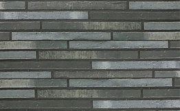 Клинкерная плитка под кирпич Westerwaelder Klinker URBAN LONG WK124 DUNKELGRAU, 468*40*10 мм