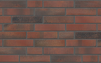 Клинкерная плитка под кирпич Stroeher Wasserbrand, 675 oxidrot, 240*52*12 мм