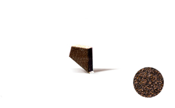 Заглушка для торцевой планки Metrotile правая, Coffee