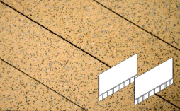 Плитка тротуарная Готика, Granite FINO, Плита AI Б.7.Ф.8, Жельтау, 700*500*80 мм