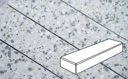 Плитка тротуарная Готика, City Granite FINERRO, Паркет В.3.П.8, Грис Парга, 300*100*80 мм