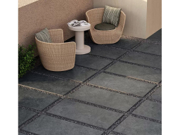 Керамогранит KERAMA MARAZZI Портленд антрацит обрезной, 1195*600*20 мм