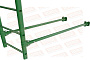 Лестница фасадная Borge (нижняя секция) оцинкованная RAL 6002, 1,8 м
