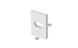 Термомост для кронштейнов UTECH (HILTI) Light VFH 2.0 MFT-ISO S, 50*55*5 мм