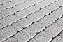 Плитка тротуарная Классико Б.1.КО.6 Стоунмикс белый с черным