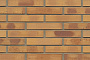Кирпич клинкерный Muhr 06K Hellbraun-bunt Kohle гладкий, 240*90*40 мм