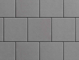 Плитка тротуарная Квадрат Б.1.К.8 стандарт гладкий серый, 300*300*80 мм