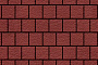 Плитка тротуарная SteinRus Армор В.2.К.8, Old-age, красный, 100*100*100 мм