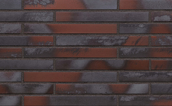 Клинкерная плитка под кирпич King Klinker KING SIZE 03 Iron clay гладкая LF, 490*52*14 мм