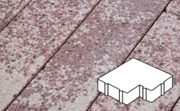 Плитка тротуарная Готика, Granite FINERRO, Калипсо Б.2.Ф.6, Сансет, 200*200*60 мм
