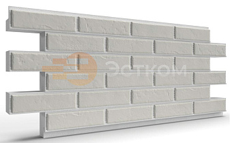 Термопанель на пенополистироле (ППС) с клинкерной плиткой BestPoint Classic Blanc 1145*470*100 мм
