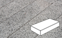 Плитка тротуарная Готика, Granite FINO, Картано Б.3.П.6, Цветок Урала, 300*150*60 мм