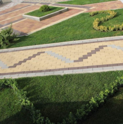 Плитка тротуарная Прямоугольник А.2.П.4 стандарт гладкий желтый, 200*100*40 мм 