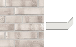 Клинкерная плитка угловая Uniceramix FUSION UX23 Platinum, 50*168*71*12 мм