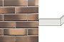 Клинкерная плитка угловая King Klinker Dream House 13 Golden autumn RF10, 250*65*120*10 мм