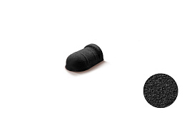 Наконечник полукруглого конька Metrotile, Black