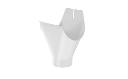 Воронка желоба Aquasystem PE dRain RR 20 D 125/90 мм