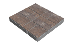 Плитка тротуарная SteinRus Старый город Штайн Б.2.Фсм.6, Native, Сепия, толщина 60 мм
