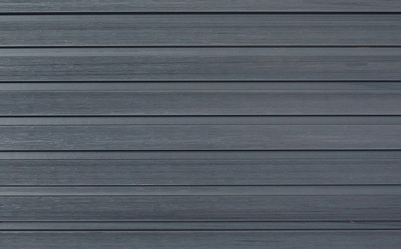 Реечная фасадная панель из ДПК CM Wall Ebony (Эбен), 4000*219*26 мм