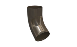 Отвод трубы ПВХ BRAAS коричневый
