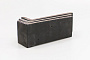 Клинкерная плитка угловая Terramatic Moon Black AB, 185*71*60*14 мм