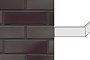 Клинкерная плитка угловая ручной формовки Feldhaus Klinker NF 14 W385 cerasi maritim 240*71*115*14 мм