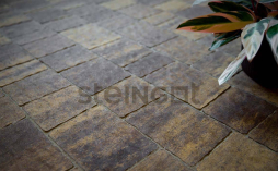 Плитка тротуарная Steingot Color Mix, Гранито, Сафари, толщина 60 мм