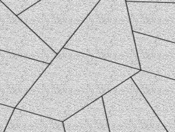 Плитка тротуарная Оригами Б.4.Фсм.8 гранит белый, комплект 6 шт, толщина 80 мм