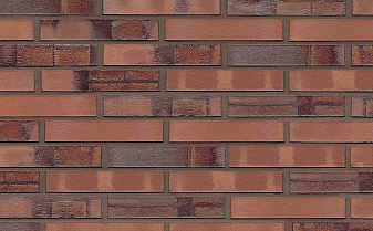 Кирпич клинкерный Muhr 13 Rotbraun nuanciert Fuss. Bes. гладкий, 290*60*52 мм