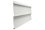 Виниловый сайдинг Docke STANDARD Елочка D5C Пломбир, 3000*254 мм