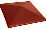 Клинкерный заборный оголовок King Klinker 06 Note of cinnamon, 310*445*90 мм